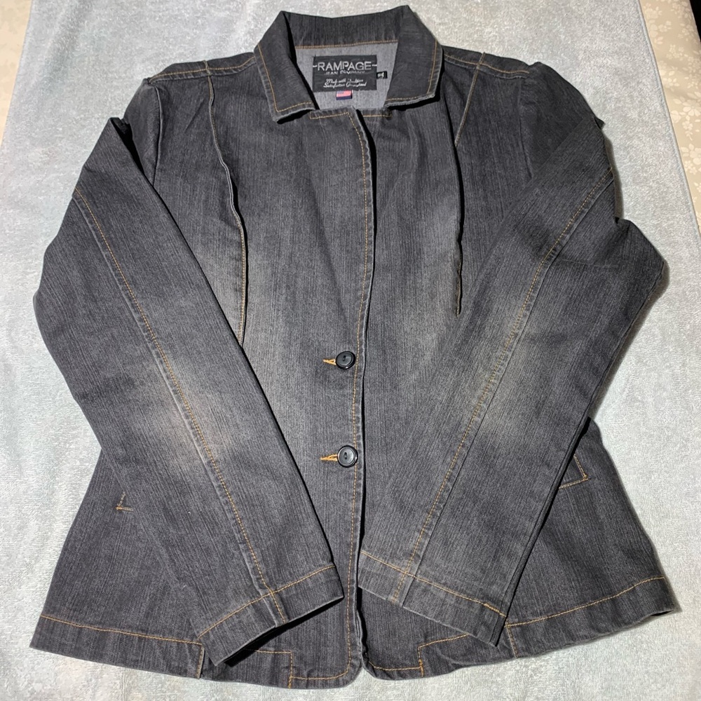 Rampage Jean company  Denim Jacket , Women Size XL